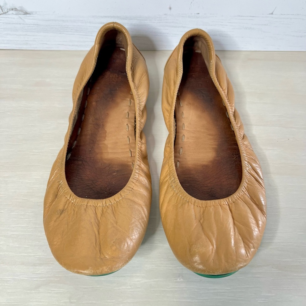 Tieks Camel ballet flats
